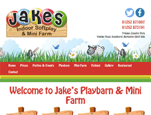 Tablet Screenshot of jakesplayworld.com